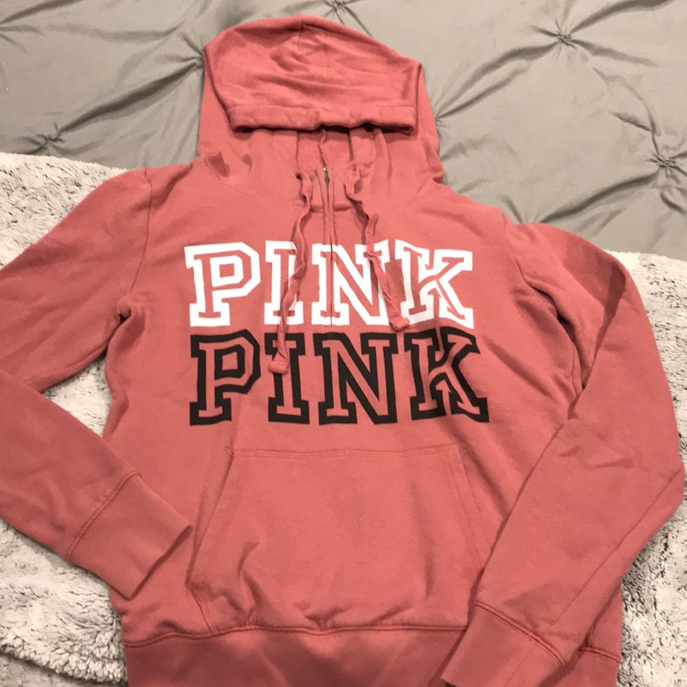 VS PINK 3/4 ZIP Hoodie